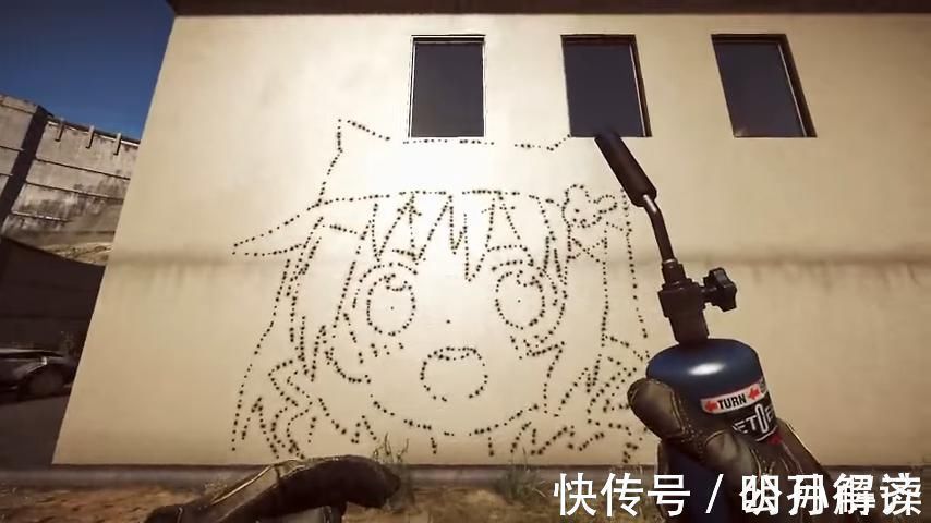 anne happy&用生命作画!画师玩《战地》不拼枪反在街头涂鸦的“好男人”