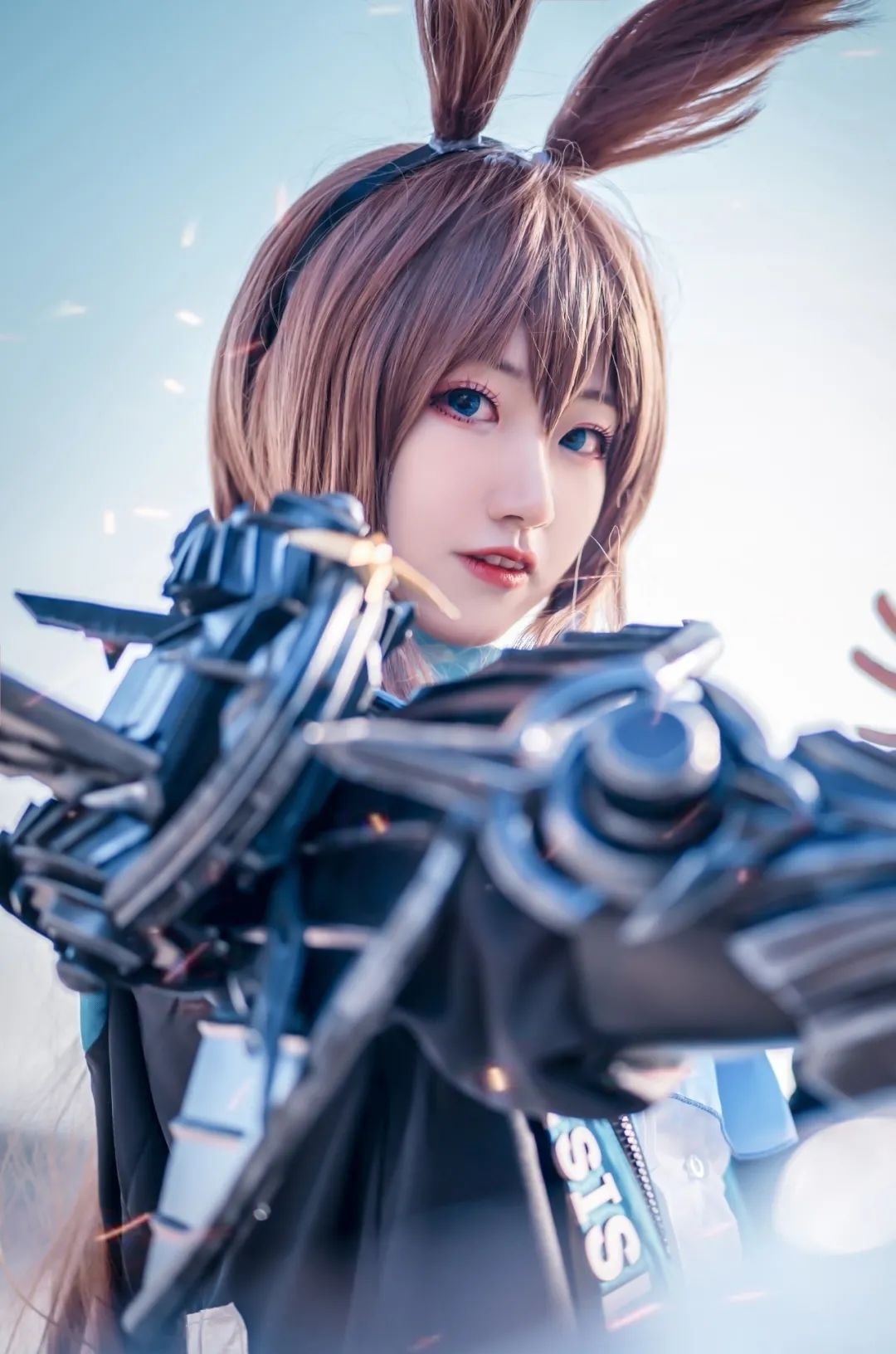 阿米娅|cos:近卫阿米娅cos正片@风眠眠