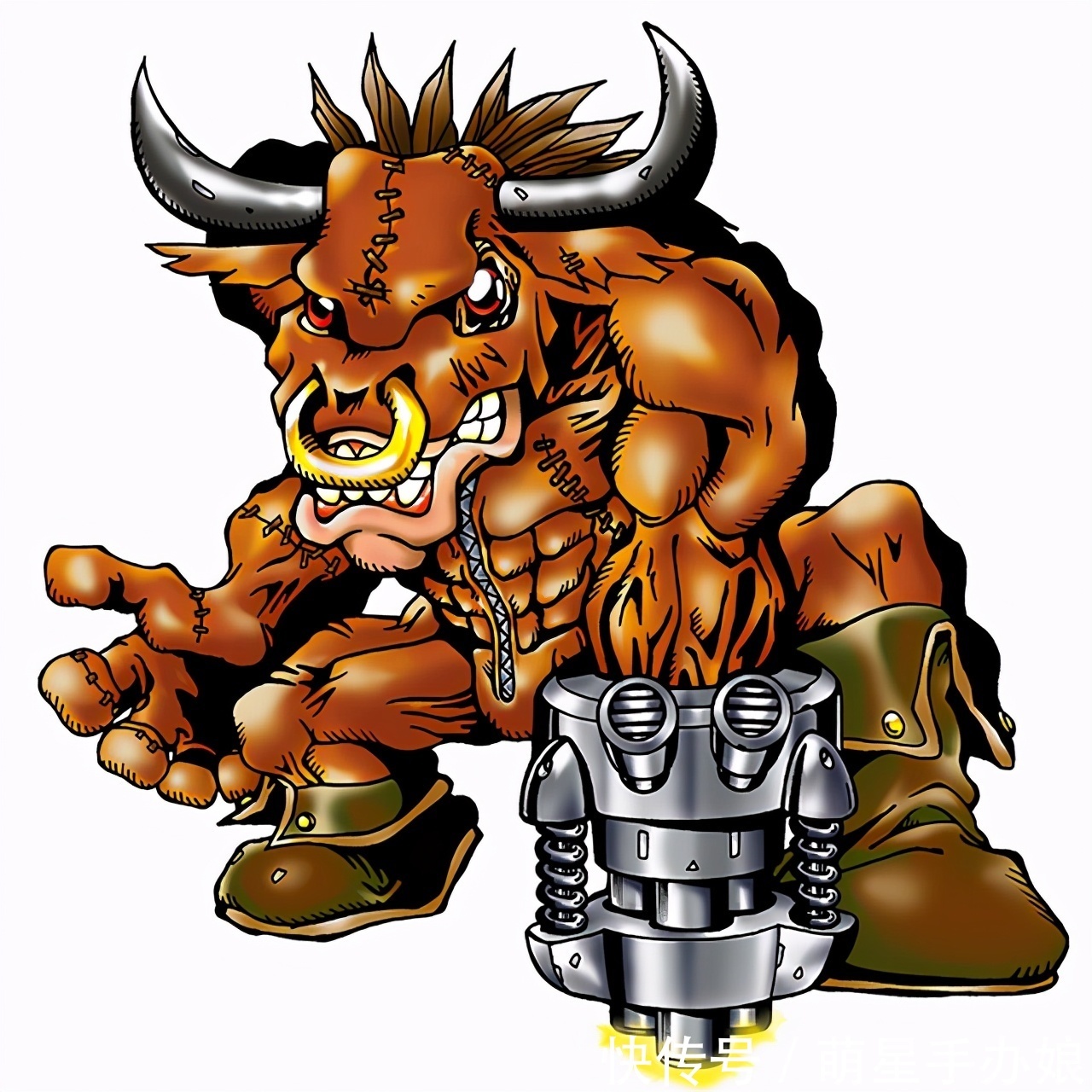 狮鹫兽|数码宝贝泰坦之战中的泰坦族具体介绍