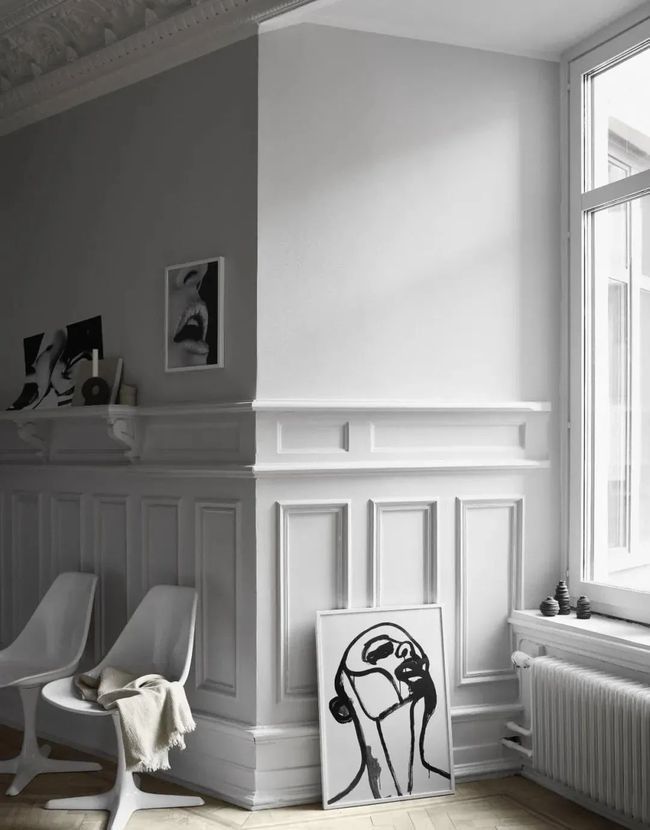 背景墙|为什么现在流行护墙板?身边人都在装,就为了好看?