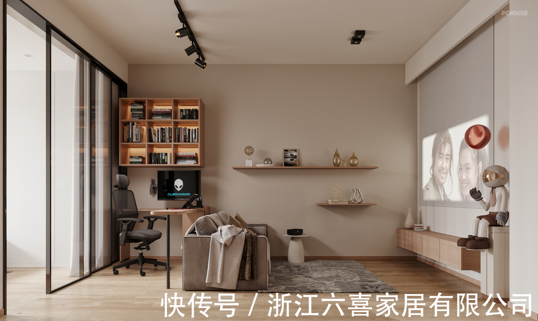 简约|40平现代简约两室浅淡温暖,书写原木系的轻生活