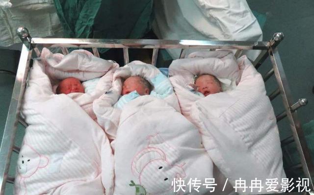 张女士|孕妈生下男娃后,过了6天又产下双胞胎,宝爸一看性别开心坏了