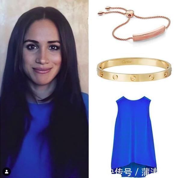 梅根烫头演讲气场全开,化浓妆戴金手镯金戒指,皇家仪态不见踪影