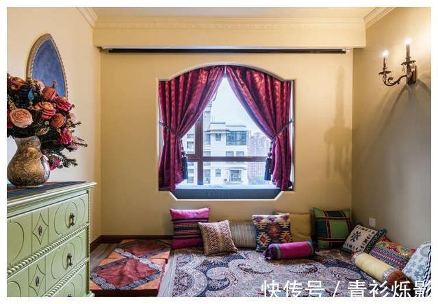 地中海|135平的地中海风三居,颠覆式的设计改造,打造风情异域空间