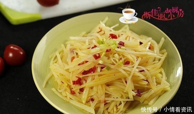 泡水|炒土豆丝,有人先焯水有人泡水全不对,大厨教你正确做法,好吃
