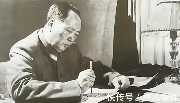 真功夫@周总理获毛主席《满江红》书法作品,如获至宝,总理至逝世未公开