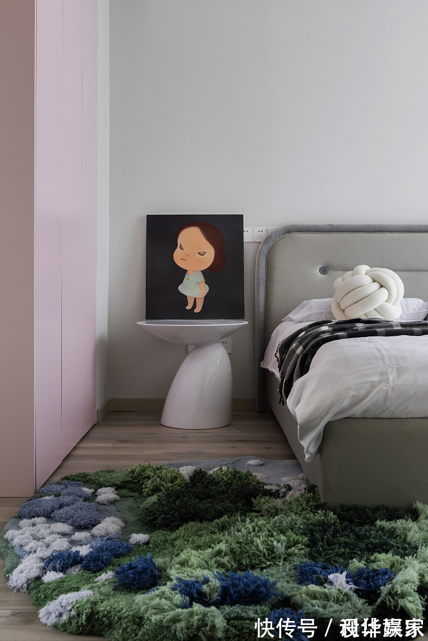 原木|243㎡自然跃层,耐看的原木+白色,还有自家花园,真让人羡慕