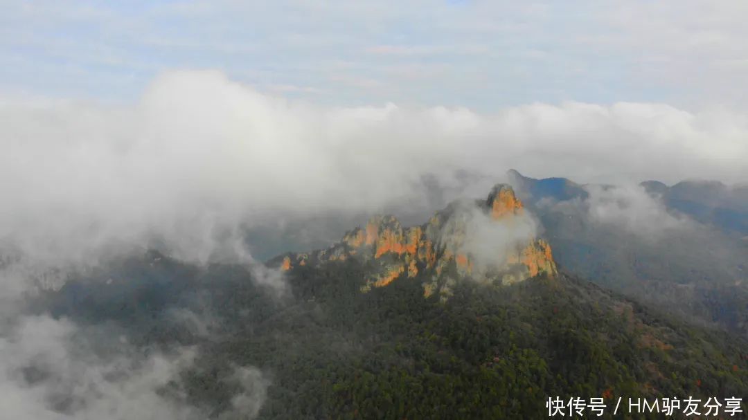 缥缈|美翻了！只有仙侠剧中才有的场景！这座1.5亿高龄的山峰简直就是人间仙境！