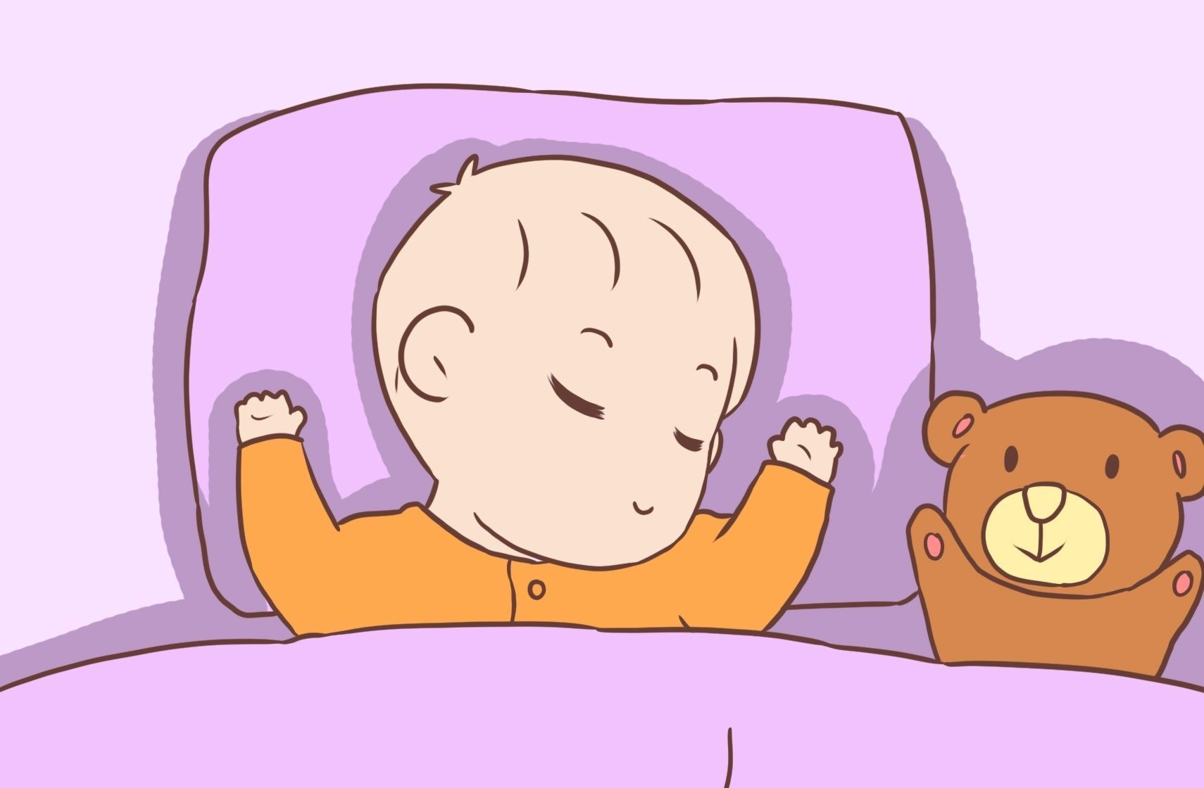 睡姿|孩子的每种睡姿有不一样的意思,如果是最后一种,家长要注意