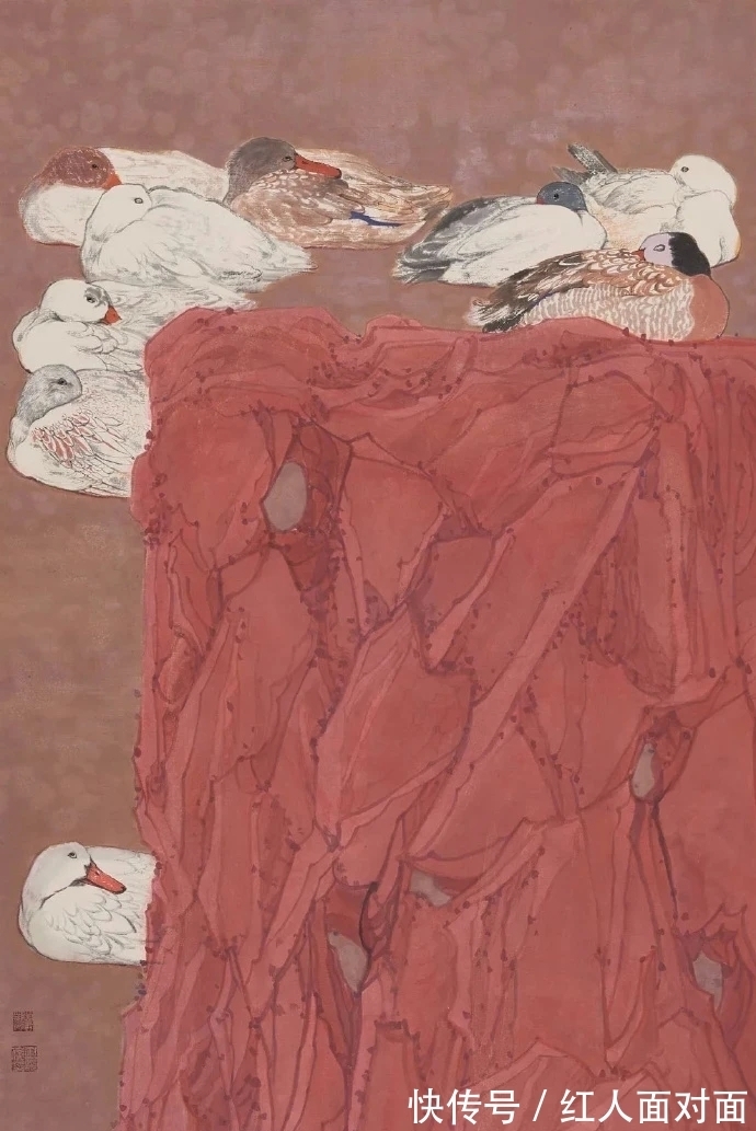 花鸟画@画面的多样性|王远峰花鸟画