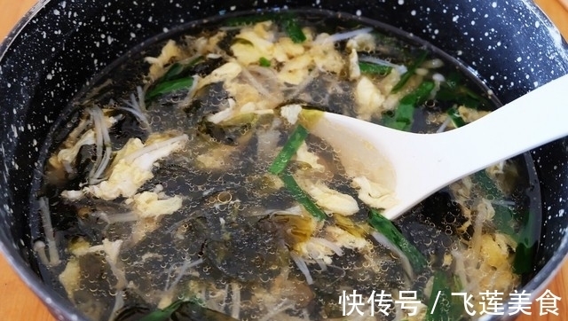 金针菇|父女俩去登山,妈妈在家做了一桌菜等着,四菜一汤,营养美味