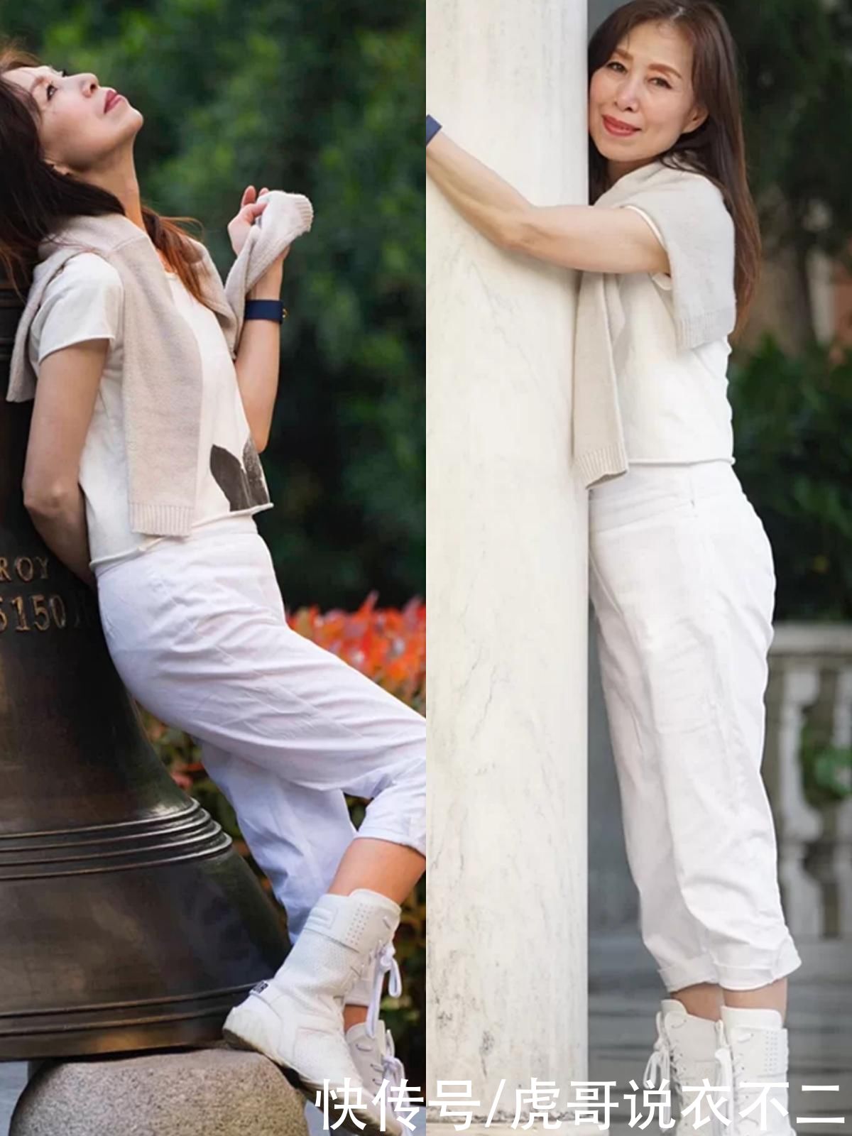 打扮|66岁阿姨真会打扮，入秋后用四款小外套打造年轻状态，时髦又显贵