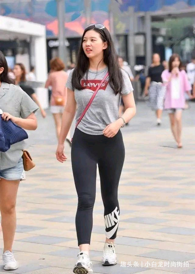 紧身裤 紧身的运动穿搭,不仅舒服透气,修身效果也是很不错