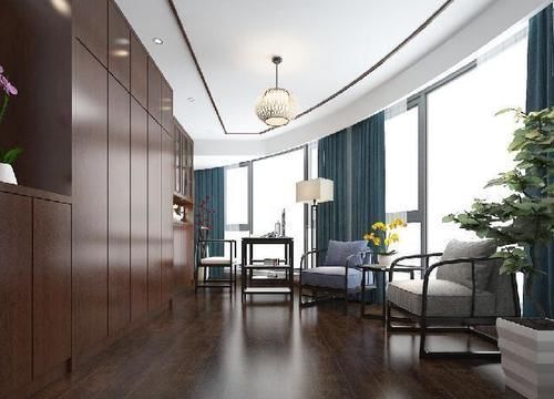 山水画|181平米三房两厅，把中式装修做到如此精致，老少都爱上了中式风