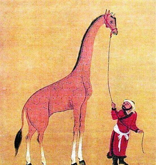 郑和|郑和从非洲带回2只“麒麟”,如今画像公开,把所有人都逗笑了