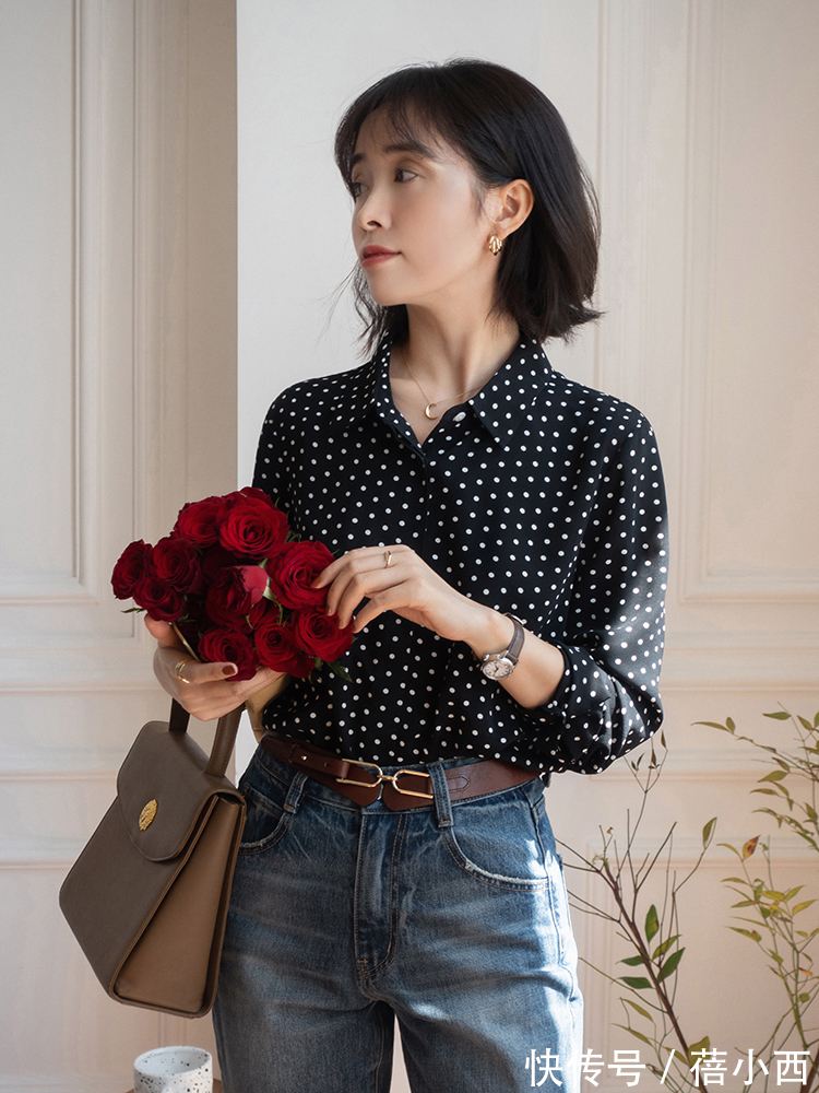 花边 “衬衫”才不会单调,掌握4个实用的选款技巧,比你想象中更时尚