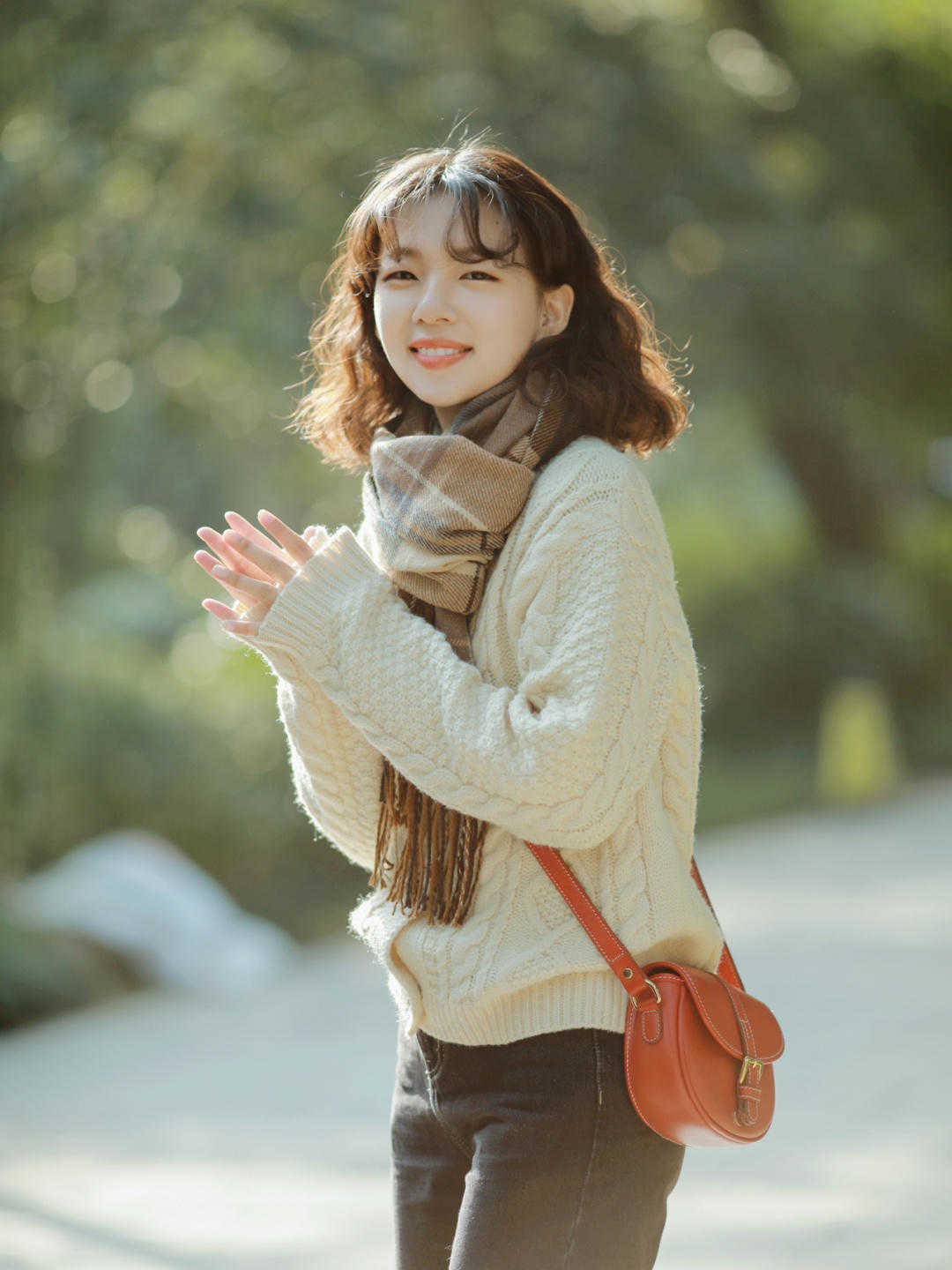 毛衣 冬天穿衣没头绪？看看这些乖巧又时髦的冬季穿搭，舒适洋气又日常