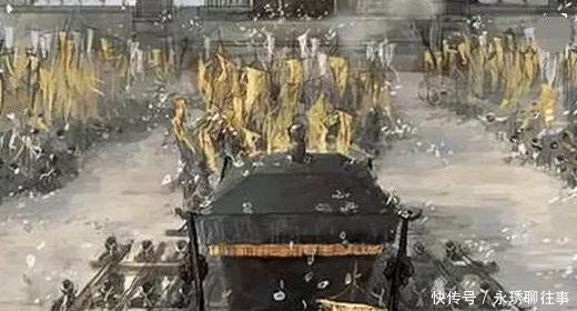 朱元璋|朱元璋下葬时,十三城门出葬,大为壮观