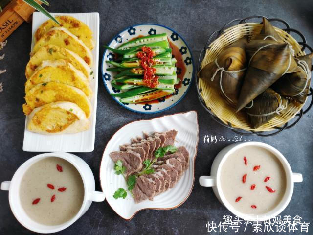 早起|晒晒一家三口的早餐,简单家常,有荤有素,早起30分钟就能搞定