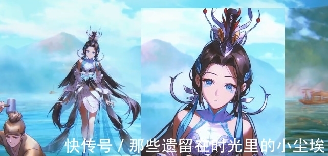 白鹤梁|大乔白鹤梁神女动画官宣,四马尾大长腿美哭,和石鱼共舞如仙女下凡