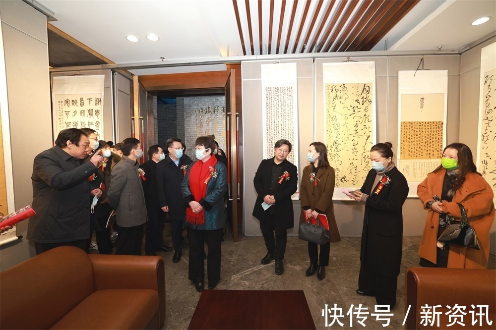 开幕式&临河试墨——陈书国师生书法展举行开幕式