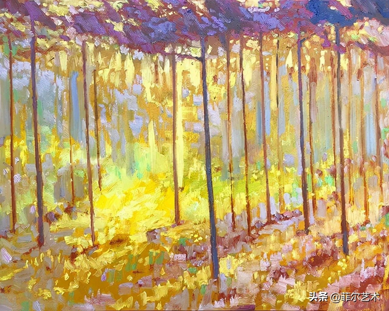 科利|光色十足，如梦如幻~美国画家尼古拉斯·科利风景油画作品欣赏