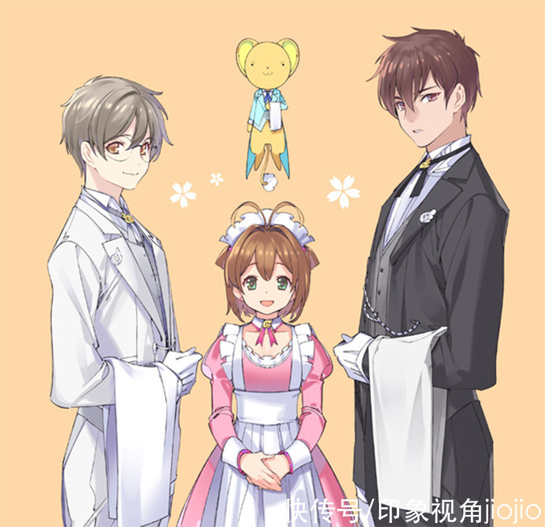 jiojio$《魔卡少女櫻》系列同人插畫,簡直妥妥地派狗糧