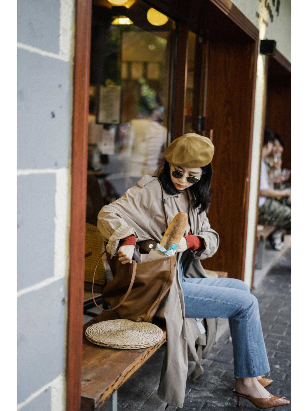 穿搭|长款会视觉疲劳,还难搭配,不,至少风衣不会