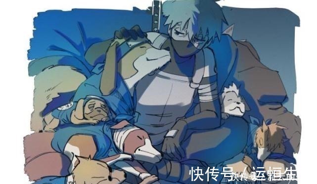 火影|火影卡卡西与忍犬相处的方式,小时候当坐骑,长大后成家人