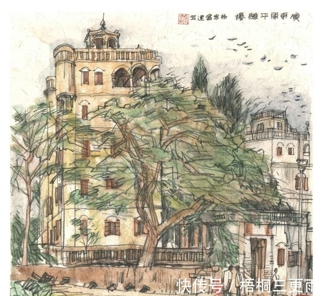 画家|佘山画友，上海甘肃画家中国画作品之一欣赏