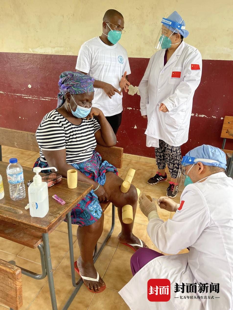 妇产科|第17批中国(四川)援圣普医疗队受邀参加大型义诊活动