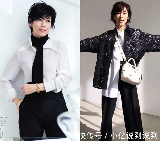 搭配 女人老了如何优雅瞧54岁博主的日常穿搭，真是岁月不败美人