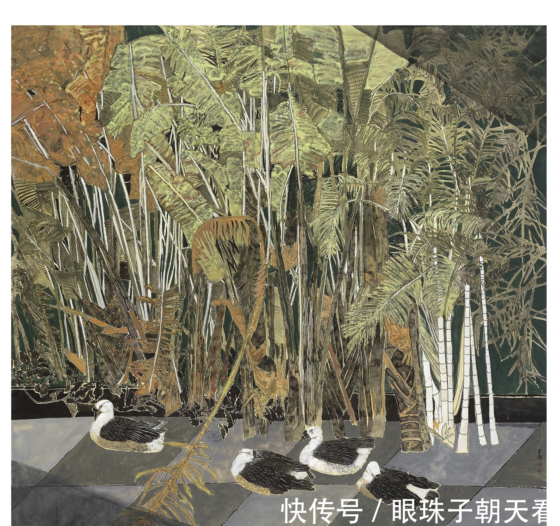 李颖@「直击书画」诗人、画家李颖“以文入画,以诗赋意”