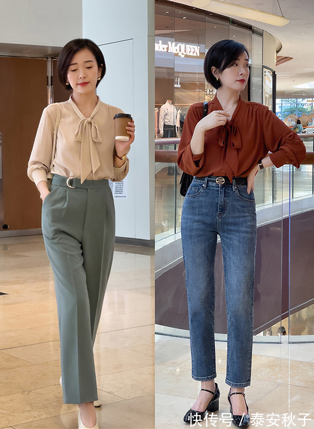 半身裙 被45岁“大姐”惊艳!她的简约“法式风”穿搭示范:很美、很高级!