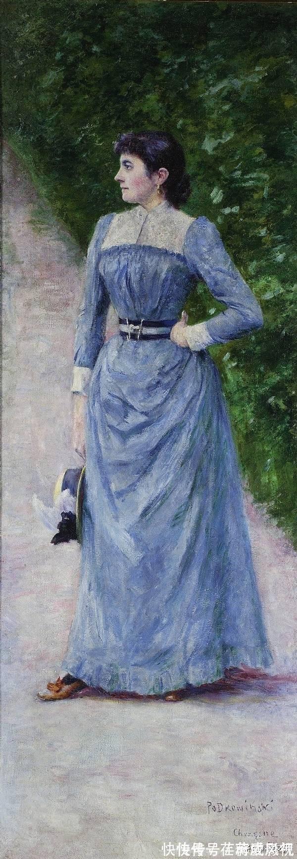 艺术家@学赏画186:第一个将印象派引入波兰的人——波德科维斯基