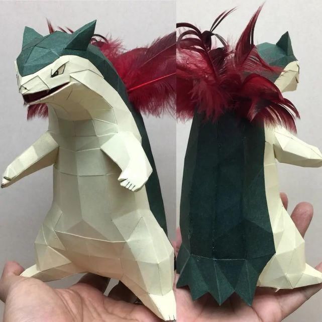 数码宝贝|折纸大神制造“回忆杀”,用彩纸创作经典动漫雕塑,简直神还原