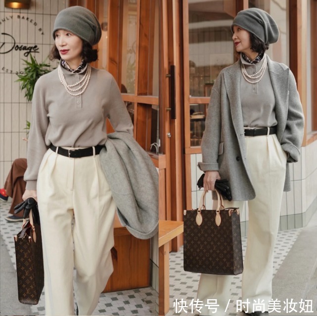 保暖度|这才是优雅不显老的穿搭,每一套都很洋气减龄,照穿年轻10岁
