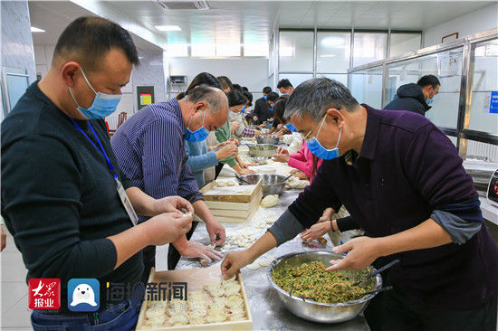  水利|山东水利技师学院：冬至饺子暖人心