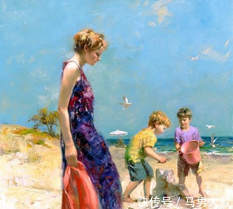 人物|在油画人体创作中,画面的色彩对于表达情感是不容忽视的!