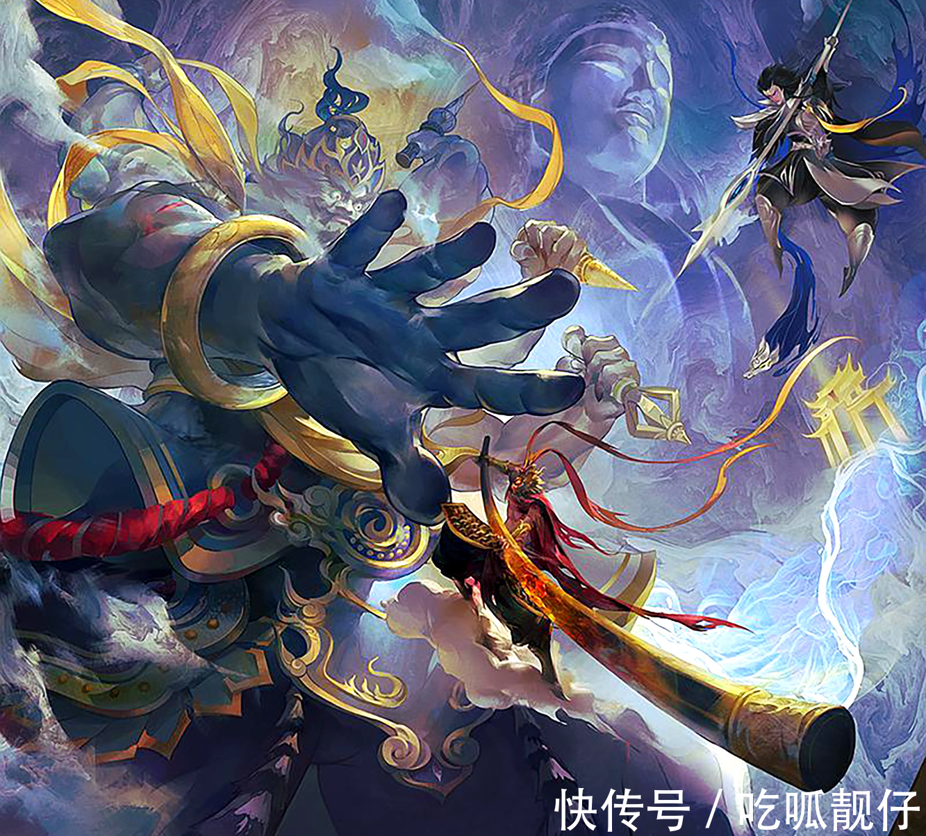 玄坛黑虎&神话传说中“最强悍的六只虎”:赵公明的“玄坛黑虎”无缘前三