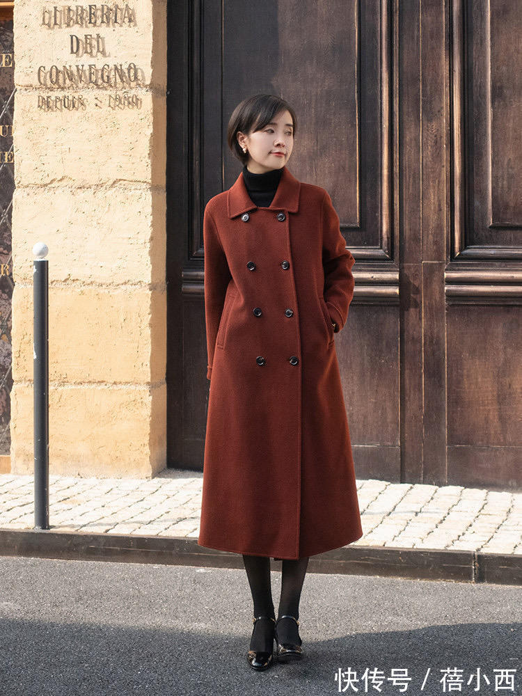 冬天|冬天出街穿什么?有了呢子大衣什么都不用愁,时髦精致又有女人味