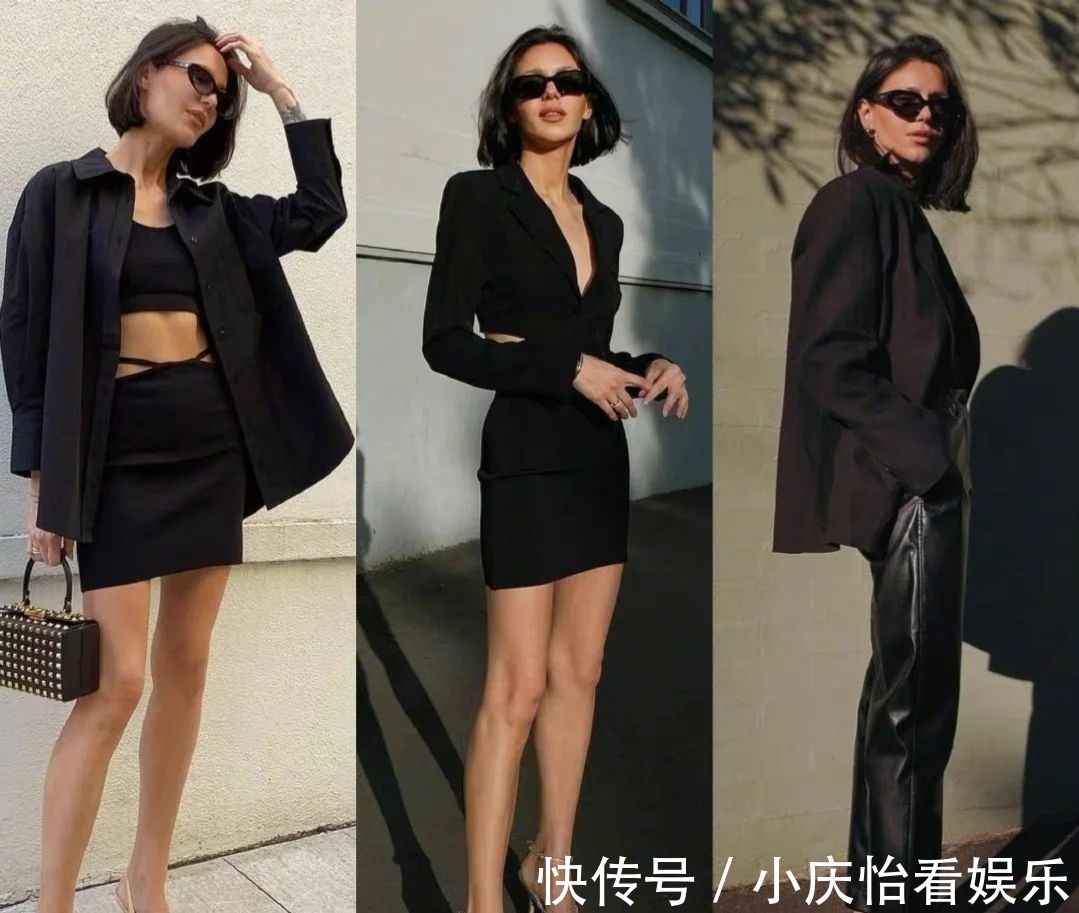 夏季|人人都有的“黑色单品”,夏季记住4个搭配原则,轻松当个时髦精