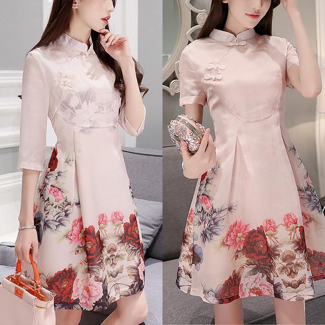 旗袍|觉得旗袍裙土的姑娘,其实是因为你不会穿