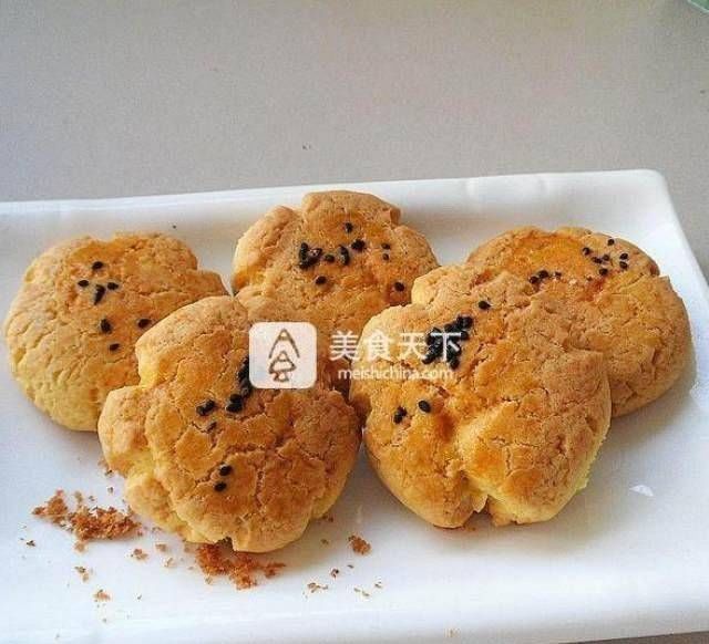 玉米油|迷你芝麻酥，香酥可口，自制零添加，超简单的下午茶小点