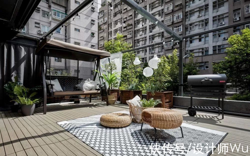 攀爬网|露台还在当菜园？这样设计露台才实用，美观大气，邻居来了不想走