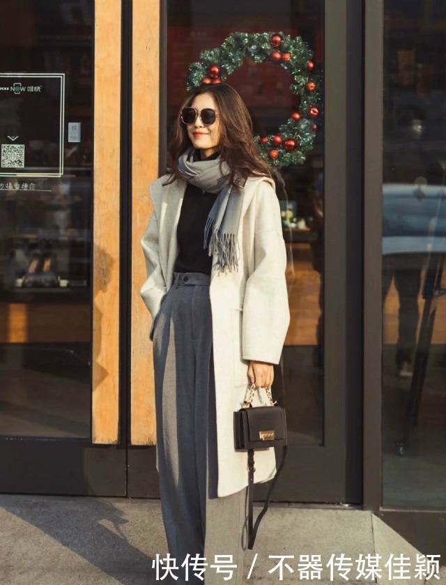 讲真,肩宽背厚的女人,不要这么穿大衣!分分钟显胖十斤(不止)