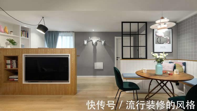 北欧|清新简约的80平北欧小家，普通但不简陋，更适合时下的年轻人
