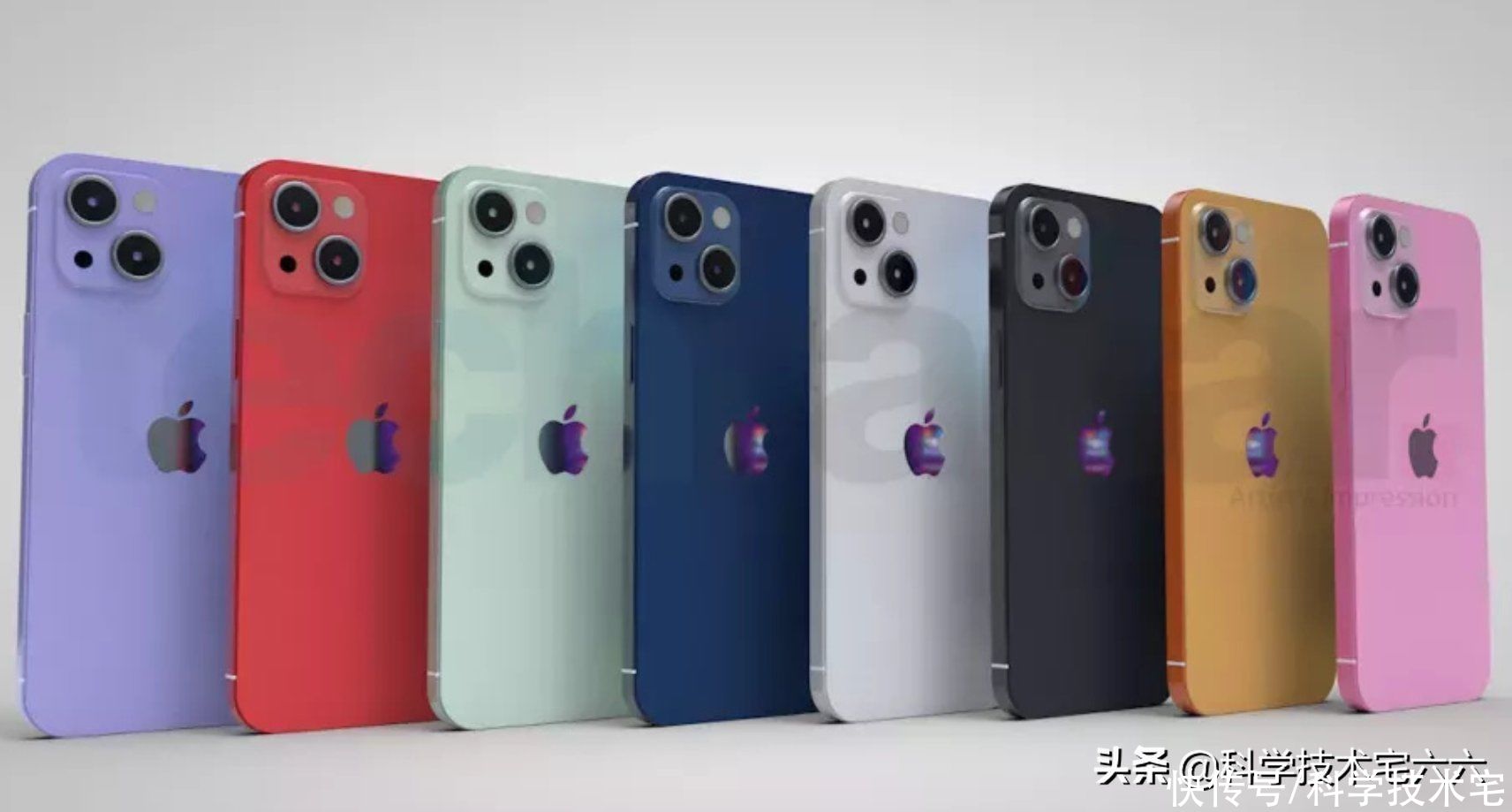 石墨色|创新不够，配色来凑？iPhone13将至，或有八个配色