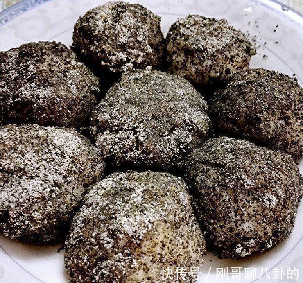 搅拌均匀|让女生失去抵抗力的小甜品,甜甜糯糯浓浓的芝麻香,自己就能做