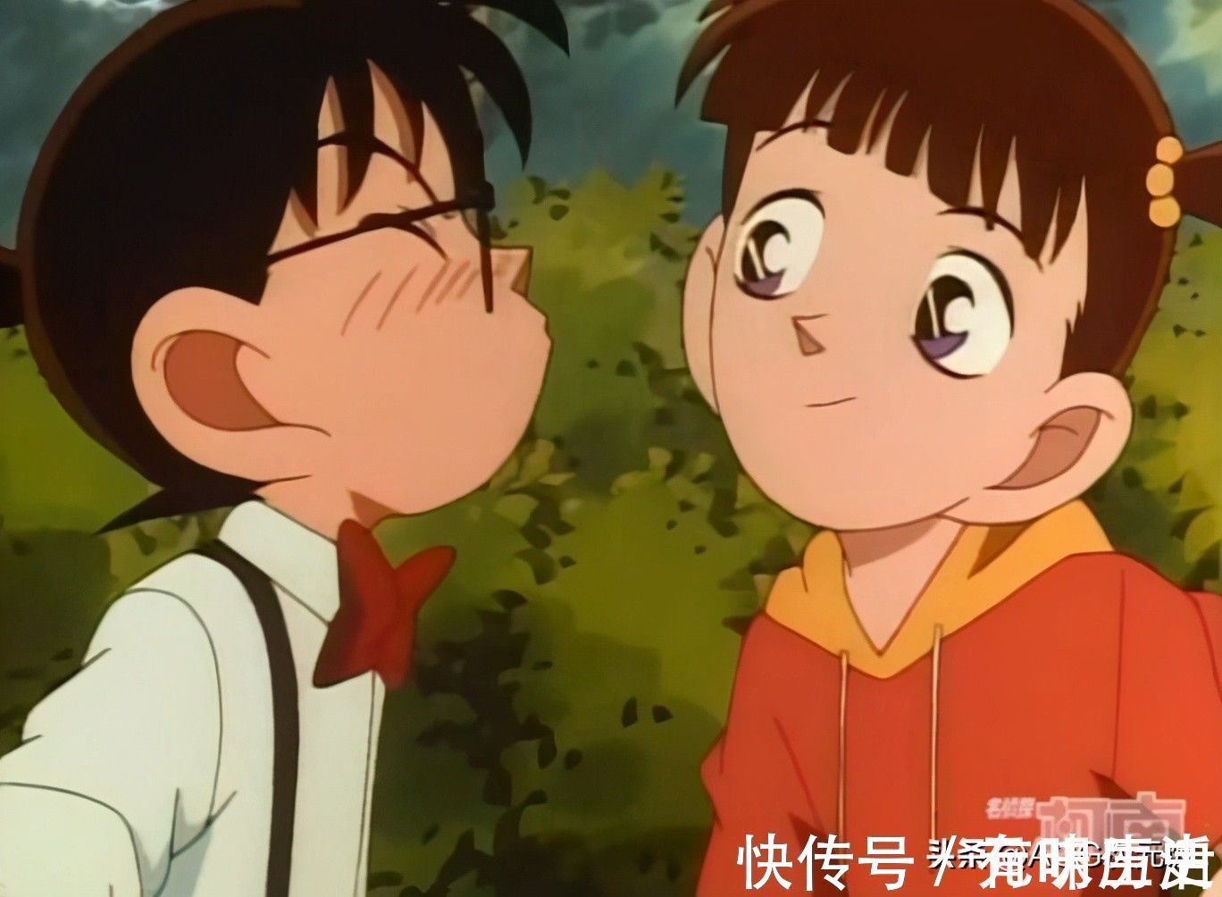 新一|柯南里也有绿茶行为?没想到步美段位这么高,观众都自叹不如